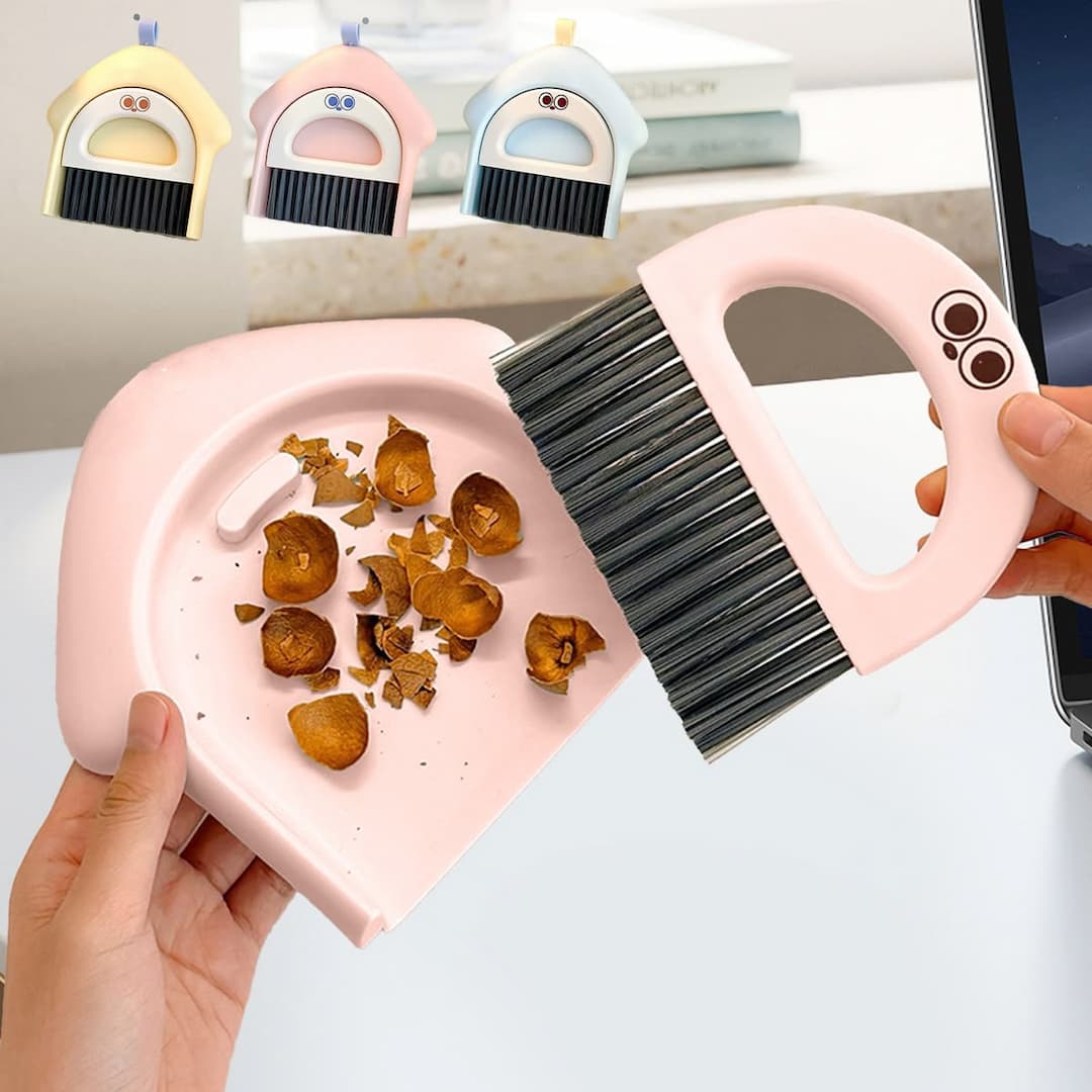 Cute Mini Dustpan and Brush