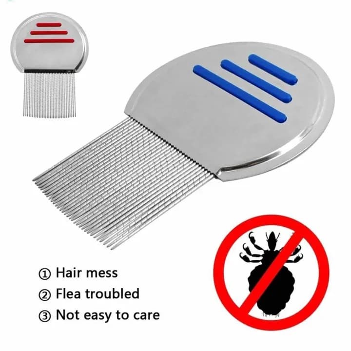 Stainless Steel Lice & Nit Removal Comb for Women
