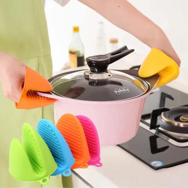 2PC Grip Silicone Oven Pot Holder