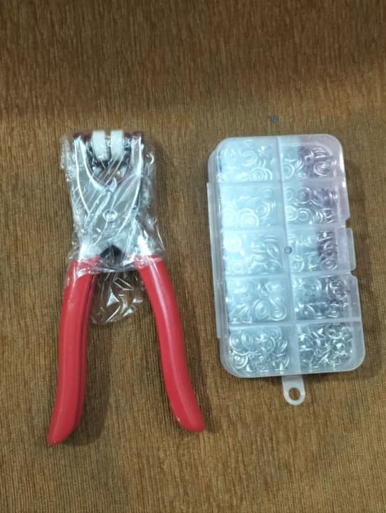Snap Button Clipper For Clothes with Free 100 pcs Button