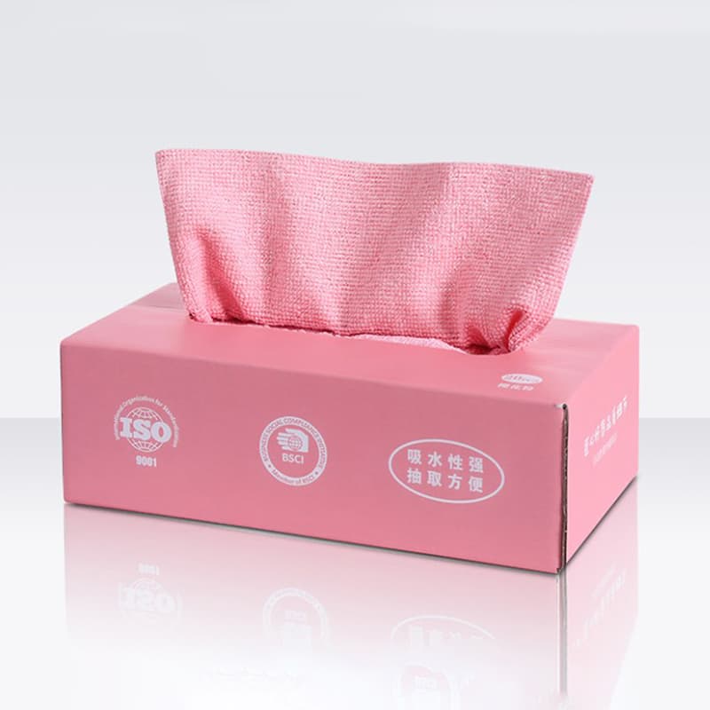 20Pcs Microfiber Cleaning Cloth Box