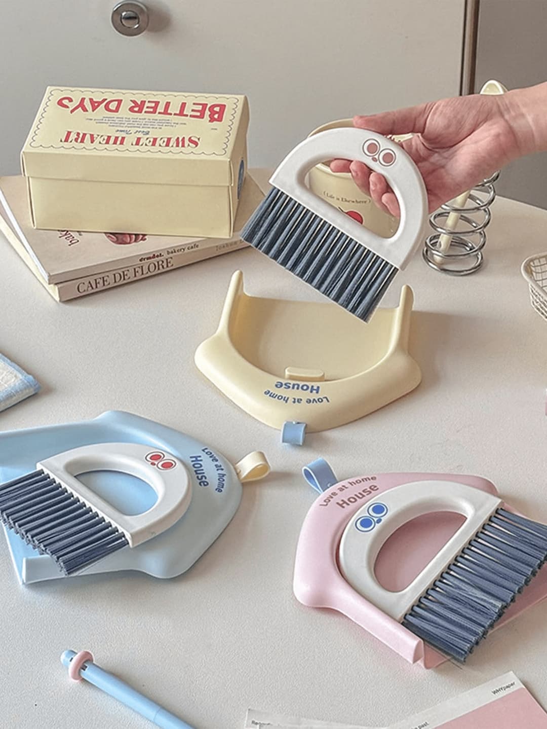 Cute Mini Dustpan and Brush