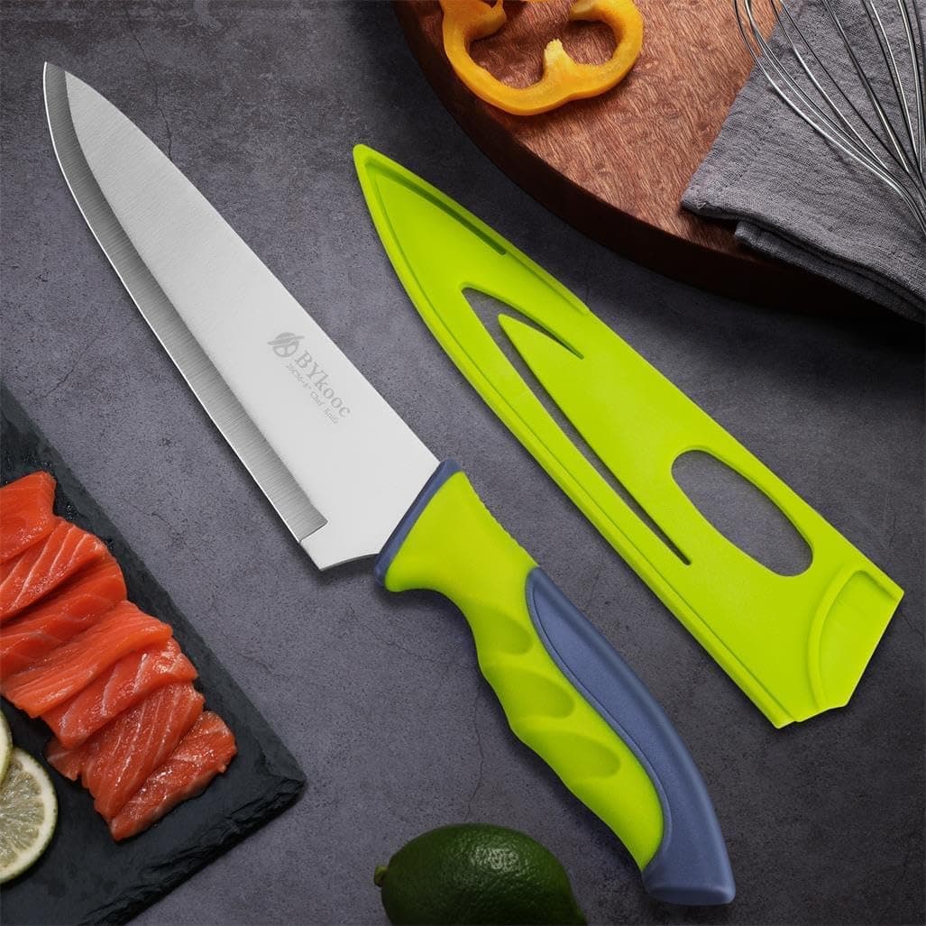 Kitchen Knife with Cover (1 Pcs)