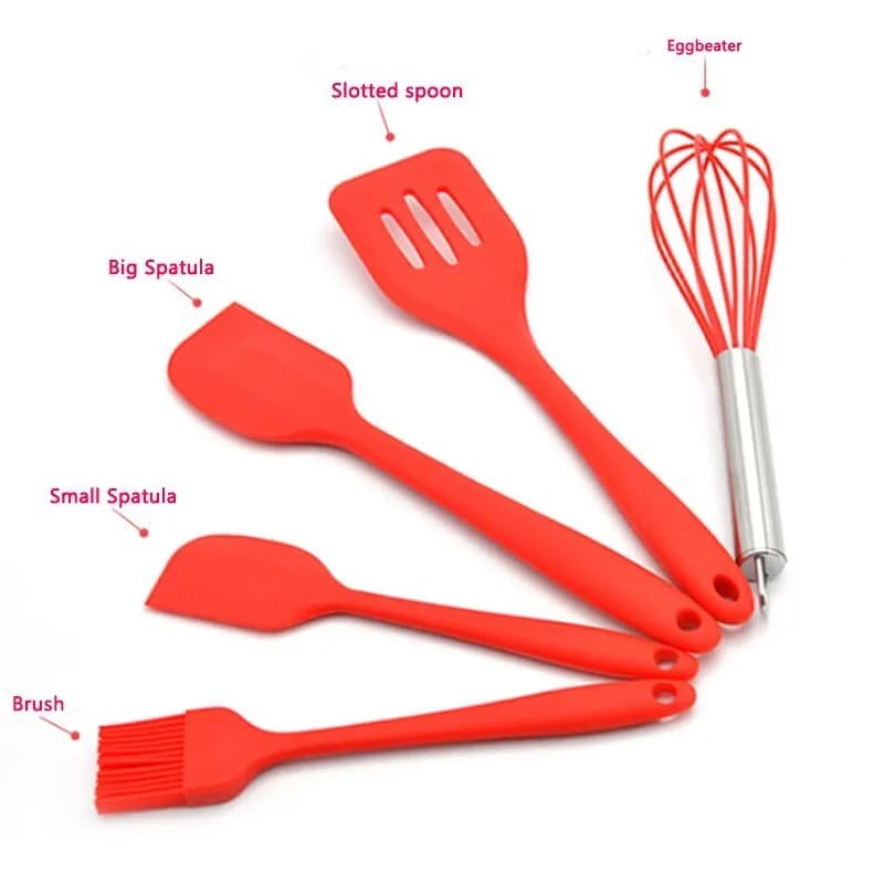 5 Pieces Silicon Baking Props Set