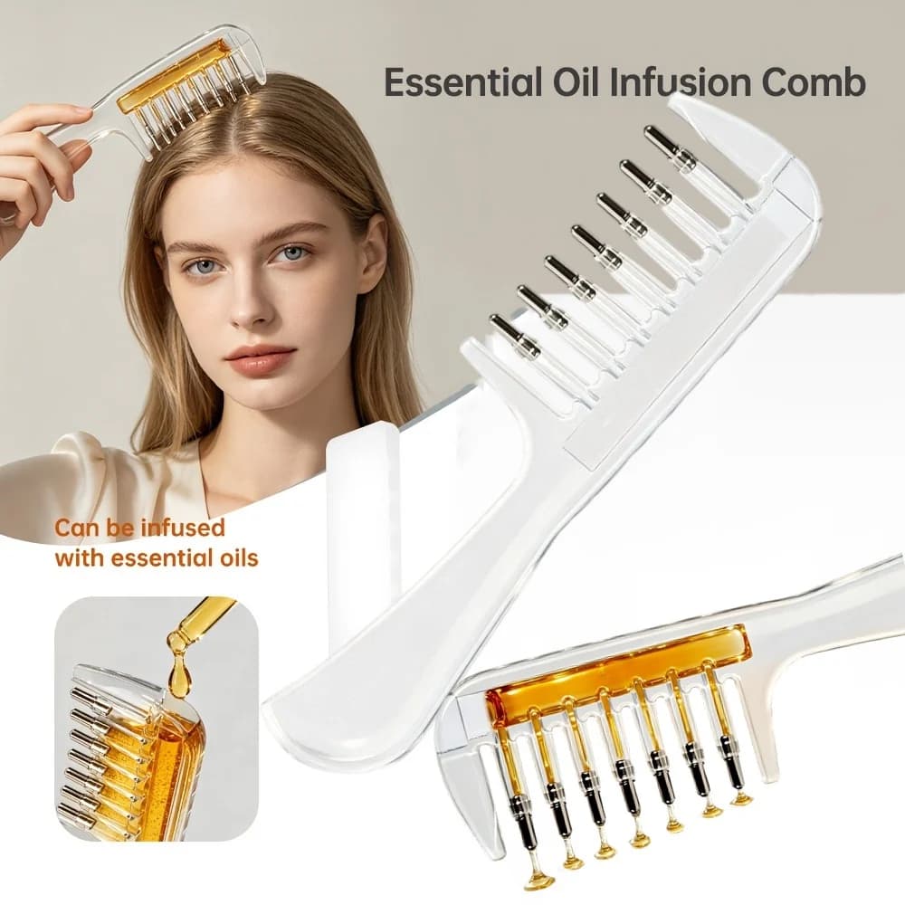 Hair Oil Applicator - Scalp Oil Applicator Comb