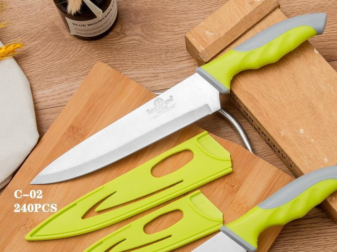 Kitchen Knife with Cover (1 Pcs)
