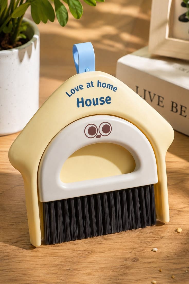 Cute Mini Dustpan and Brush
