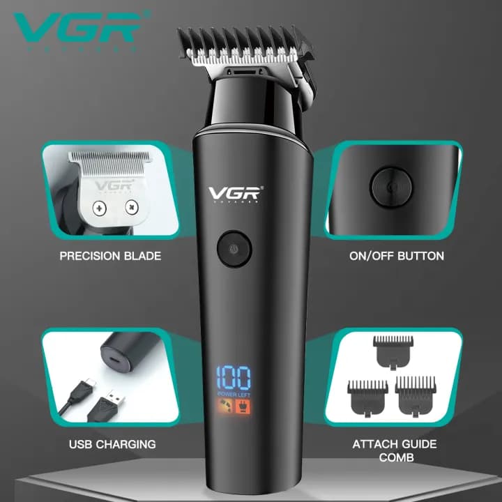 VGR V-937 Professional Rechargeable Electric Hair Trimmer